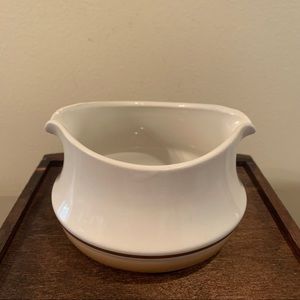 Vintage Water Colors Japan Gravy Boat